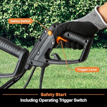 LawnMaster TE1318W1 Electric Tiller Powerful Soil Cultivation