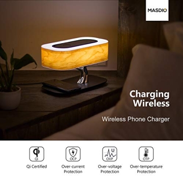AMPULLA Masdio Bedside Lamp with Bluetooth Speaker