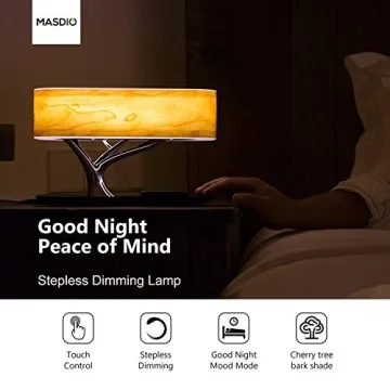 AMPULLA Masdio Bedside Lamp with Bluetooth Speaker