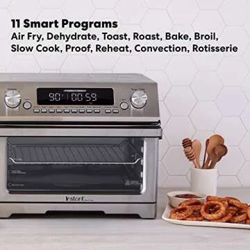 Instant Pot Omni Plus 11-in-1 Toaster Oven - Air Fry, Dehydrate, Toast, Roast, Bake, Broil, Slow Cook, Proof or Reheat
