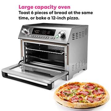 Instant Pot Omni Plus 11-in-1 Toaster Oven - Air Fry, Dehydrate, Toast, Roast, Bake, Broil, Slow Cook, Proof or Reheat