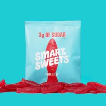 SmartSweets Sweet Fish Low Sugar Vegan Candy