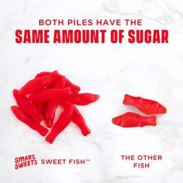 SmartSweets Sweet Fish Low Sugar Vegan Candy