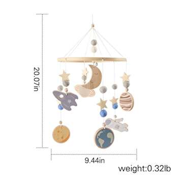 Space Nursery Mobile for Babies - Unique Gift Idea