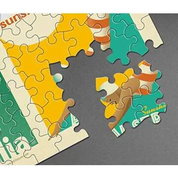 Americanflat 500 Piece Australia Art Puzzle for All Ages