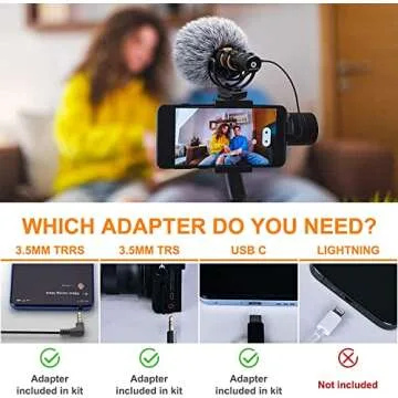 COMICA VM10 PRO Microphone for Smartphones and Cameras