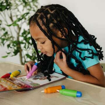 KangaToys Water Reveal Coloring Scripture Book for Kids