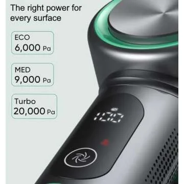 Wyze Cordless Vacuum S with 20Kpa Powerful Suction, Lightweight Stick with HEPA Filter, 300W Powerful Brushless Motor, 40mins Runtime for Home Hard Floor Carpet Pet Hair