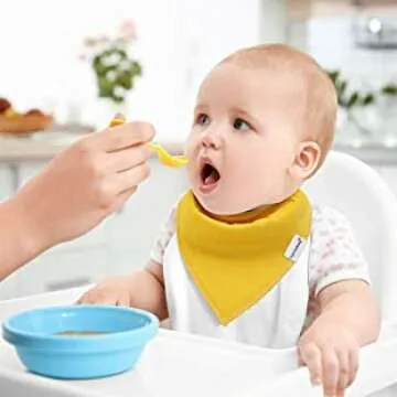 Stylish Bandana Bib for Teething and Drooling