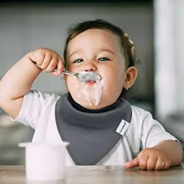 Stylish Bandana Bib for Teething and Drooling