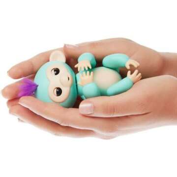 Interactive Baby Monkey Fingerlings Zoe for Kids