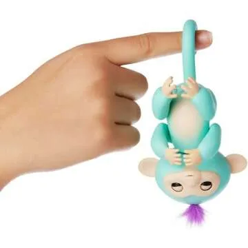Interactive Baby Monkey Fingerlings Zoe for Kids