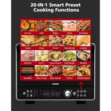 Nuwave iQ360 Smart Oven - 20-in-1 Versatility & Power