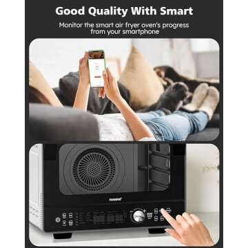 Nuwave iQ360 Smart Oven - 20-in-1 Versatility & Power