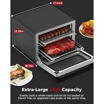 Nuwave iQ360 Smart Oven - 20-in-1 Versatility & Power