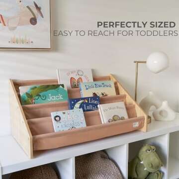 ZICOTO Kids Bookshelf - Organizing Made Fun and Easy