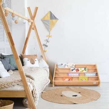 ZICOTO Kids Bookshelf - Organizing Made Fun and Easy