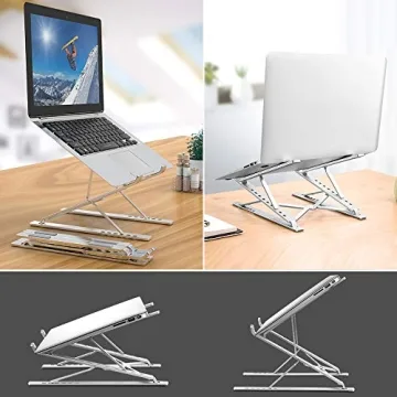 ElfAnt Adjustable Aluminum Laptop Stand for All Sizes