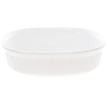 CorningWare French White Oval Casserole Dish 2-1/2 Quart