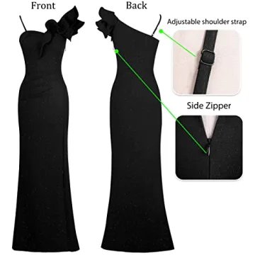 Elegant One Shoulder Strap Maxi Dress for Every Occassion
