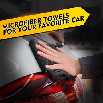 Premium Microfiber Cleaning Cloths 12 Pack for Cars