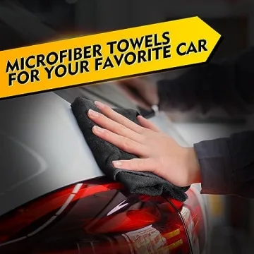 Premium Microfiber Cleaning Cloths 12 Pack for Cars