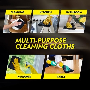 Premium Microfiber Cleaning Cloths 12 Pack for Cars