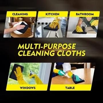 Premium Microfiber Cleaning Cloths 12 Pack for Cars