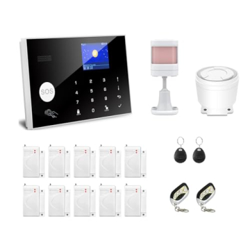 Protect Your Home: WiFi and GSM 17-Piece Wireless Security Kit