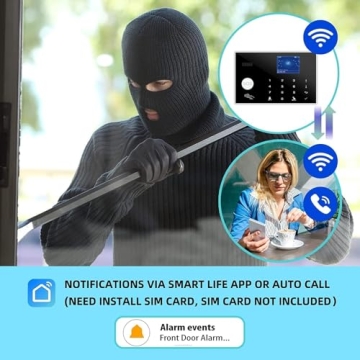 17-Piece Wireless Home Security Alarm System