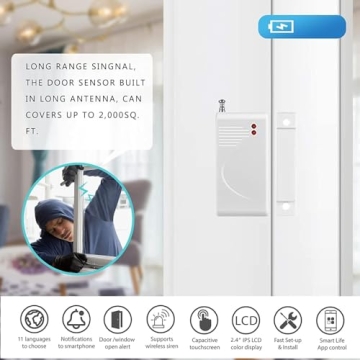 17-Piece Wireless Home Security Alarm System