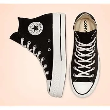Converse Chuck Taylor All Star High-Top Platform Sneaker Black 5 B (M)