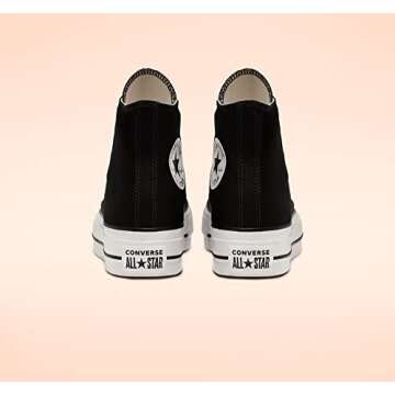 Converse Chuck Taylor All Star High-Top Platform Sneaker Black 5 B (M)