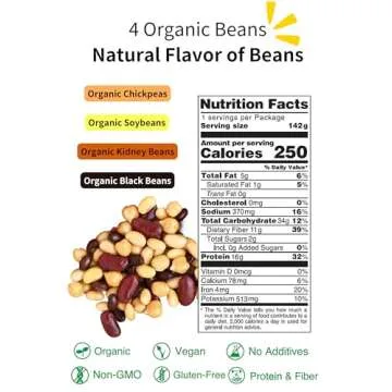 Organic Super Bean Mix | Ready-to-Eat Bean Variety