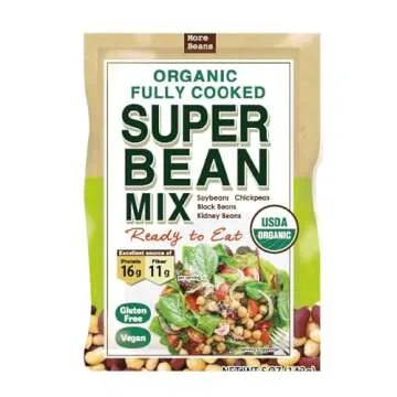 Organic Super Bean Mix | Ready-to-Eat Bean Variety