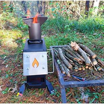 Bullet Proof Rocket Stoves 50 BMG Cooking and Emergency Tent Heater