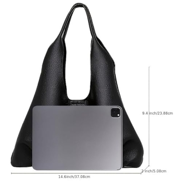 FANPOI Women’s Stylish PU Leather Tote Bag Set