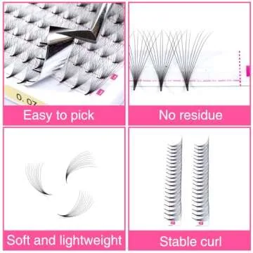 TDANCE 320 Fans Premade Lash Extensions for Mega Volume