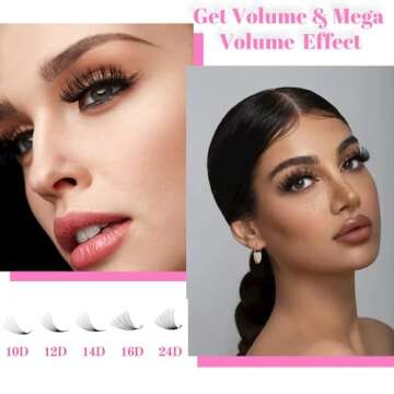 TDANCE 320 Fans Premade Lash Extensions for Mega Volume