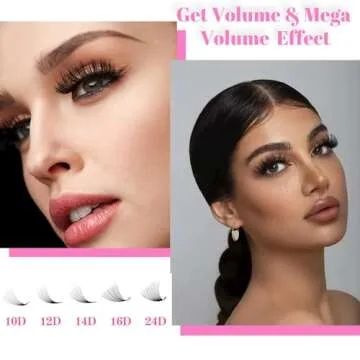 TDANCE 320 Fans Premade Lash Extensions for Mega Volume