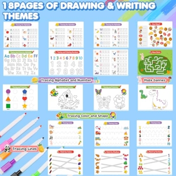 Busy Book for Toddlers Fun Educational Activity 36 Themes