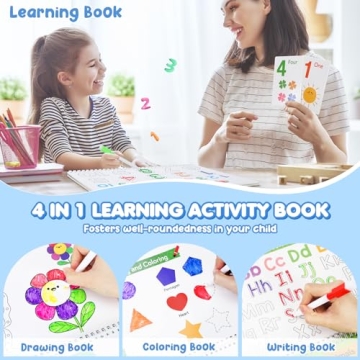 Busy Book for Toddlers Fun Educational Activity 36 Themes