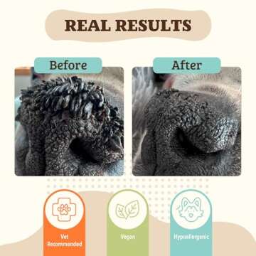 Natural Dog Company Snout Soother Balm (0.15 onz) for Dry, Cracked Noses, All-Natural, Lick-Safe, So...