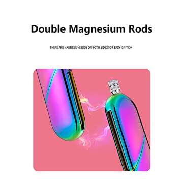 Matchstick Lighter, Heart Shaped Soft Flame Butane Lighter, Creative Flame Butane Love Lighter,Suitable for Indoor & Outdoor, Gifts (Butane Not Included)