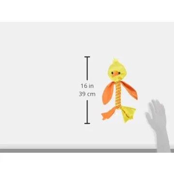 Jolly Pets Flathead Tug/Squeak Toy for Medium Dogs