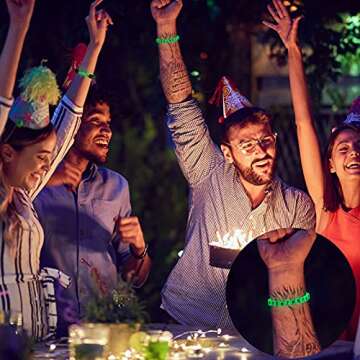 Jadive 1000 Pcs Glow in The Dark Letter Beads for Bracelets 4 x 7mm Acrylic Glow Letter Beads UV Luminous Alphabet Beads for Women Adults DIY Crafts Necklace Jewelry Making