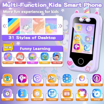 Kids Smart Phone for Girls - Fun & Educational Toy