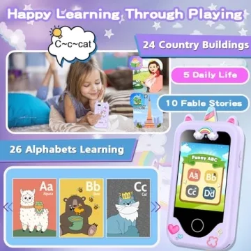 Kids Smart Phone for Girls - Fun & Educational Toy