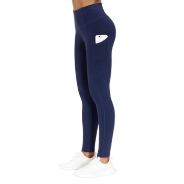 Thick High Waist Yoga Pants with Pockets for Women