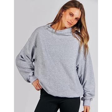 ANRABESS Women's Oversized Sweatshirt - Stylish Comfort
